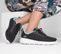 Skechers GOwalk Joy - Upturn, BLACK / AQUA, full image number 1