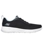 Skechers GOwalk Joy - Upturn, BLACK / AQUA, full image number 0