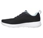 Skechers GOwalk Joy - Upturn, BLACK / AQUA, full image number 5