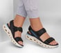 Glide-Step Altus Sandal - Sleek Motion, BLACK, full image number 1
