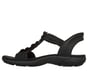 Skechers Slip-ins: Reggae Slim - Blooming Romance, BLACK, full image number 4
