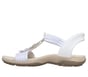 Skechers Slip-ins: Reggae Slim - Blooming Romance, WHITE, full image number 4