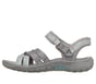 Skechers Slip-ins: Reggae - Gentle Stroll, GRAY / AQUA, full image number 4