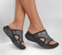 Contour Foam Sandal - Cozy Fit Costal Air, BLACK, full image number 1