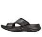 Contour Foam Sandal - Cozy Fit Costal Air, BLACK, full image number 4