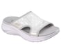 Contour Foam Sandal - Cozy Fit Costal Air, BLANC/ARGENT, full image number 3