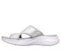 Contour Foam Sandal - Cozy Fit Costal Air, BLANC/ARGENT, full image number 4