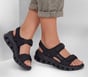Arch Fit Glide-Step Pro Sandal - Trail Queen, BLACK, full image number 1