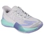 Skechers Slip-ins: Tennis Baseline Bully, LIGHT GRAY / MULTI, full image number 3