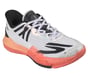 Skechers Slip-ins: Tennis Baseline Bully - Pickleball, WHITE / CORAL, full image number 3