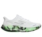 Skechers Slip-ins: Aero Spark - Glow in the Dark, BLANC / VERT, full image number 0