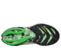 Skechers Slip-ins: Aero Spark - Glow in the Dark, BLANC / VERT, full image number 2