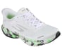 Skechers Slip-ins: Aero Spark - Glow in the Dark, BLANC / VERT, full image number 3