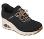 Skechers Slip-ins: Uno Wedge - Knitted Up, NERO, full image number 3