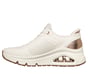 Skechers Slip-ins: Uno Icon - Luxe Air, WHITE, full image number 4