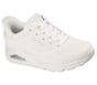 Skechers Slip-ins: UNO - Feeling Formal, WHITE, full image number 3