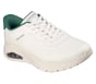 Skechers Slip-ins: UNO Flex - Step N Knit, BRANCO / VERDE, full image number 3