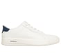 Skechers Slip-ins: Arch Fit Court Break - Single Vented, WHITE / NAVY, full image number 0