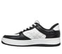 Skechers Slip-ins: Sport Court 92 - Cozy Fit Enchanting Glamour, WHITE / BLACK, full image number 4