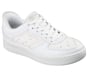 Skechers Slip-ins: Sport Court 92 - Cozy Fit Enchanting Glamour, WHITE, full image number 3