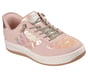 Skechers Slip-ins: Sport Court 92 - Cozy Fit Cosmic Shine, ROSE, full image number 3