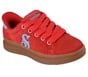 Skechers Slip-ins Snoop Dogg: Courtside - Cali Girlz, RED / BLUE, full image number 3