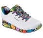 Skechers Slip-ins Britto: UNO - Britto Landscape, WHITE / MULTI, full image number 3