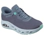 Skechers Slip-ins: UNO Glide-Step - Air Gliders, BLEU / TURQUOISE, full image number 3