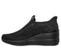 Skechers Slip-ins Mark Nason: The Triple Wedge - Glimma, BLACK, full image number 4