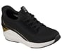 Skechers Slip-ins Mark Nason: The Triple Wedge - Melvi, BLACK / GOLD, full image number 1