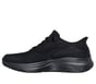 Skechers Slip-ins Work Slip-Resistant: Contour Foam - Cozy Fit, BLACK, full image number 4