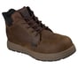 Skechers Slip-ins Work Slip-Resistant: Cliff, BROWN, full image number 3