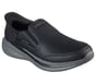 Skechers Slip-ins Relaxed Fit: Slade - Cooper, BLACK, full image number 3
