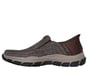 Skechers Slip-ins RF: Respected - Garville, DARK BROWN, full image number 4