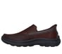 Skechers Slip-ins Relaxed Fit: Pollard - Osgood, RED / BROWN, full image number 4