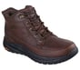 Skechers Slip-ins Waterproof Relaxed Fit: Meroe - Weston, RED / BROWN, full image number 3