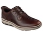 Skechers Slip-ins Mark Nason: Casual Glide Cell - Creston, RED / BROWN, full image number 3