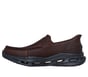 Skechers Slip-ins Relaxed Fit: Arch Fit Orvan - Glide Moc, RED / BROWN, full image number 4