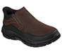 Skechers Slip-ins Waterproof Relaxed Fit: Santoro - Rayder, CHOCOLAT / NOIR, full image number 2