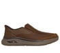 Skechers Slip-ins Relaxed Fit: Arch Fit Crosser - Oak, BRAUN, full image number 0