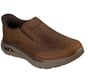 Skechers Slip-ins Relaxed Fit: Arch Fit Crosser - Oak, BRAUN, full image number 3