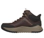 Skechers Slip-ins Waterproof Relaxed Fit: Badger - Hayward, ROUGE / BRUN, full image number 4