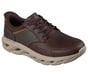 Skechers Slip-ins Relaxed Fit: Glide-Step Wave - Ryden, DARK BROWN, full image number 3