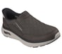 Skechers Slip-ins Relaxed Fit: Arch Fit Crosser - Cozy Fit Wesley, CHOCOLATE, full image number 3