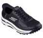 Skechers Slip-ins: GO GOLF Arch Fit - Line Up, BLACK / WHITE, full image number 3