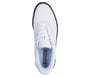 Skechers Slip-ins Waterproof: GO GOLF Prestige, WHITE / NAVY, full image number 1