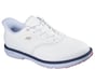 Skechers Slip-ins Waterproof: GO GOLF Prestige, WHITE / NAVY, full image number 3