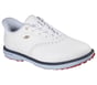 Skechers Slip-ins Waterproof: GO GOLF Prestige SL, BLANC / BLEU MARINE, full image number 3