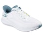 Skechers Slip-ins: GO GOLF Flight, WHITE / LIGHT BLUE, full image number 3