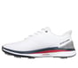 Skechers Slip-ins Golf Waterproof: Blade Tour - Fairway Heritage, WHITE / NAVY, full image number 4